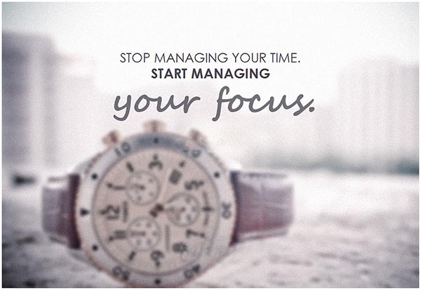 manage your focus